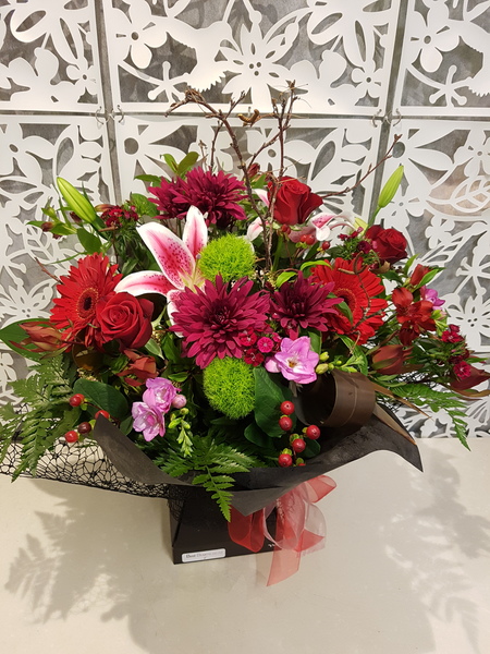Testimonial for Lush Romantic Bouquet