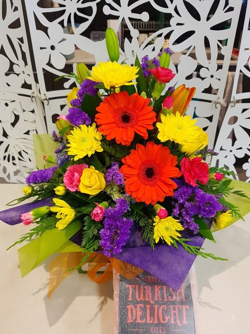Testimonial for Bright Box Arrangement