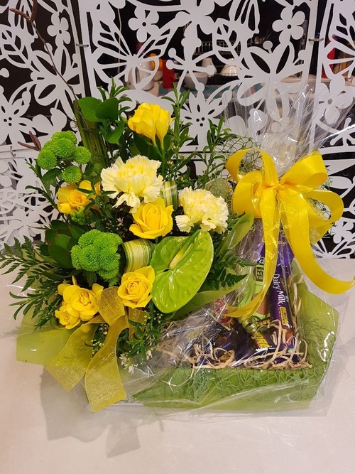 Testimonial for Bright Flowers and Chocolate Treats