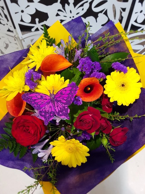Testimonial for Mini Vox Bouquet with Butterfly