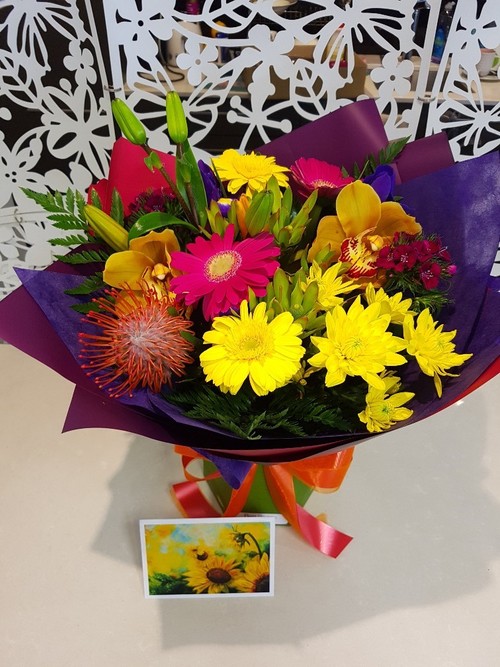 Testimonial for Bright Vox Bouquet