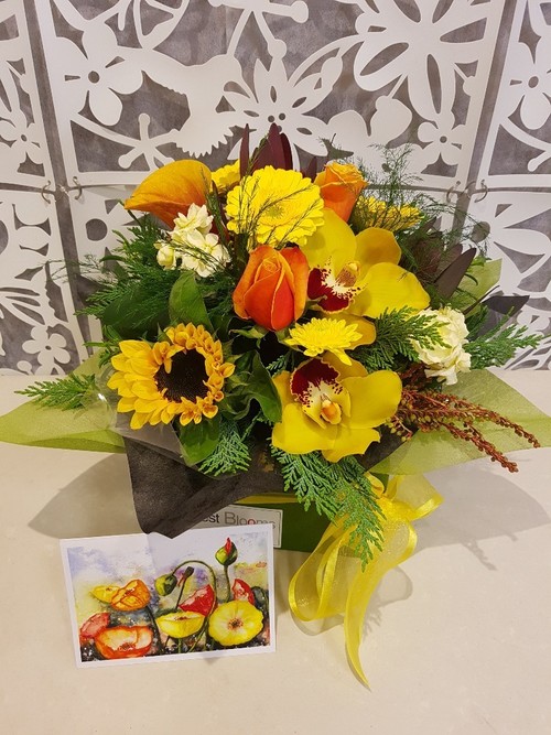 Testimonial for Bright Box Arrangement