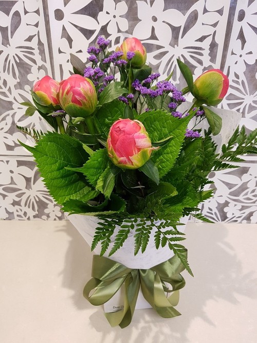 Testimonial for Peony Bouquet