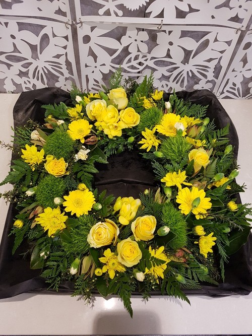 Testimonial for Yellow Wreath of Sunshine