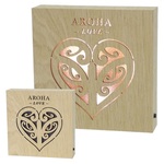 AROHA LOVE Wooden LED Light Block