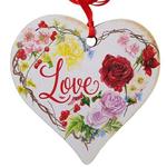 LOVE Keepsake Wooden Heart