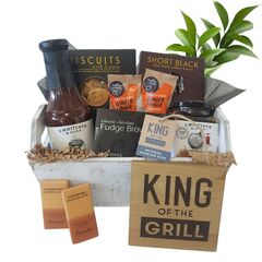 King of the Grill BBQ snack hamper gift box for men