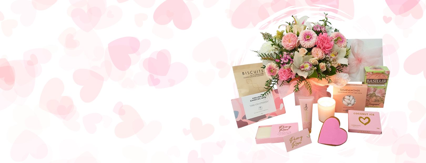 Mothers Day Pink Peony Pamper Hamper