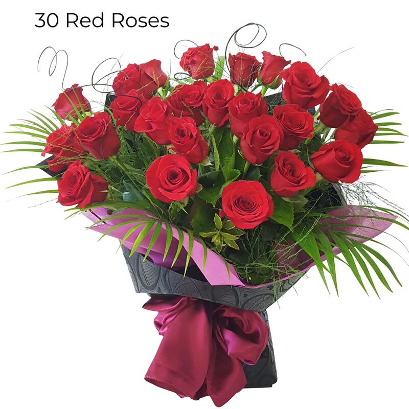 Premium 2 Dozen Long-Stem Roses and more