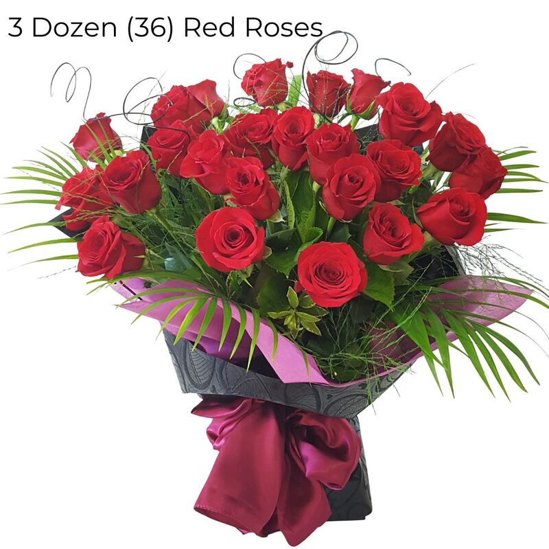 Totally Spoilt 2 Dozen Long-Stem Roses and more