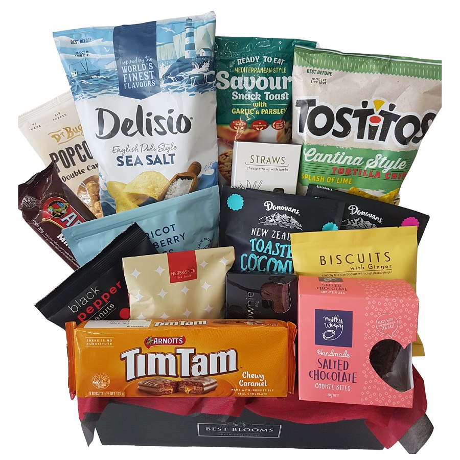 Sharing gift basket for sending to say Thank You to Nurses, Teachers, or Morning Tea work shout to share.