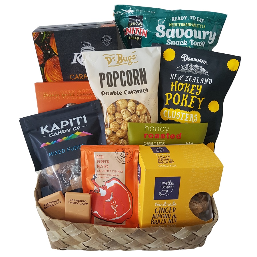 Flax Kete Gift Basket Deliveries Auckland New Zealand