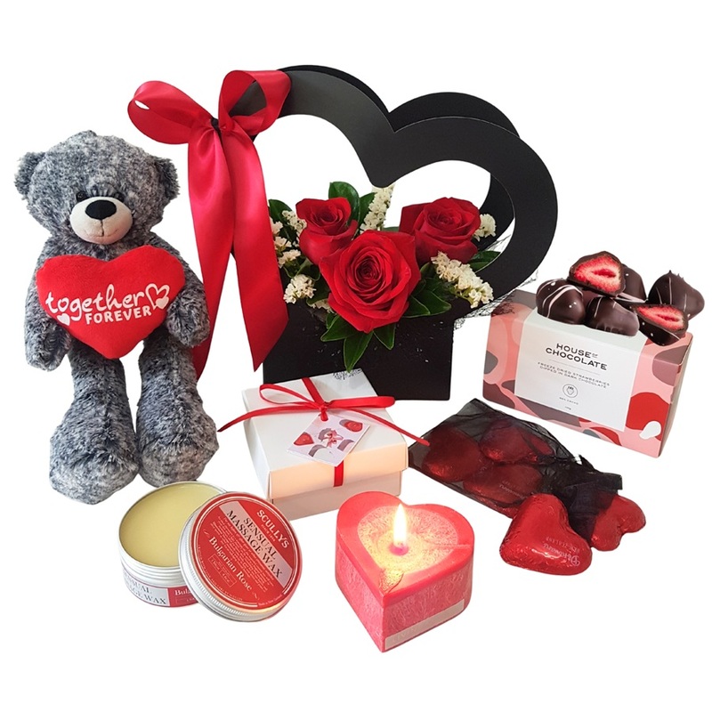 deluxe romantic valentine's day gift set 