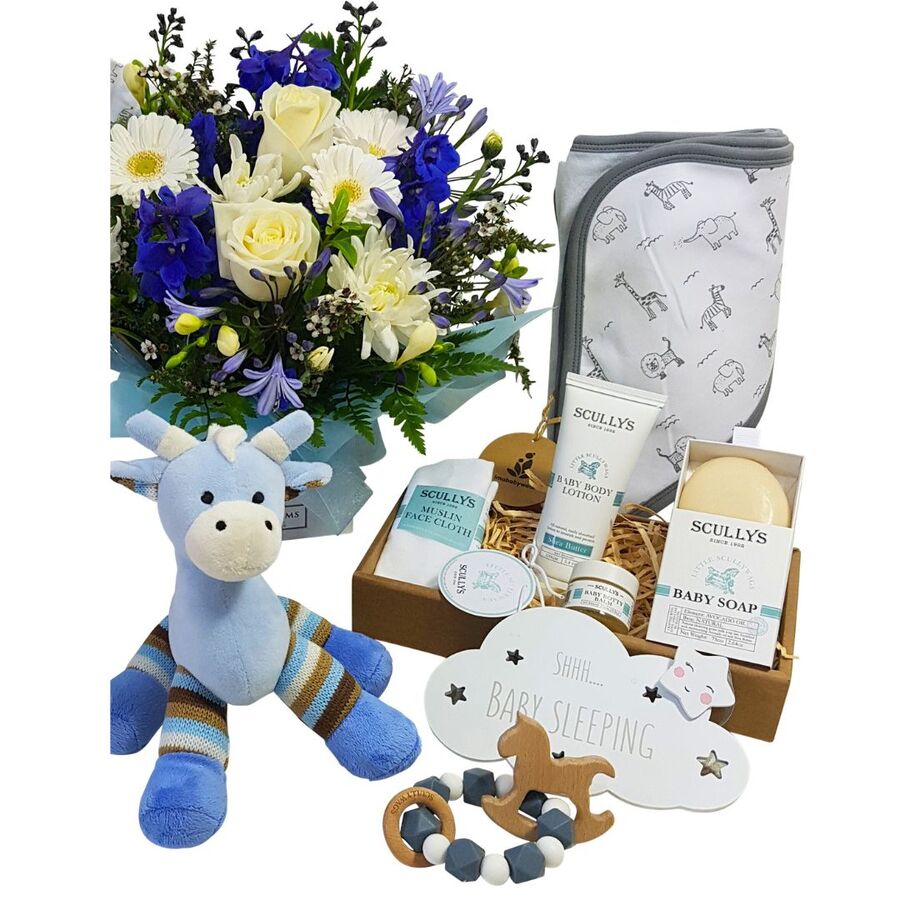 Scullys NZ Baby bathing products included in Gift Box