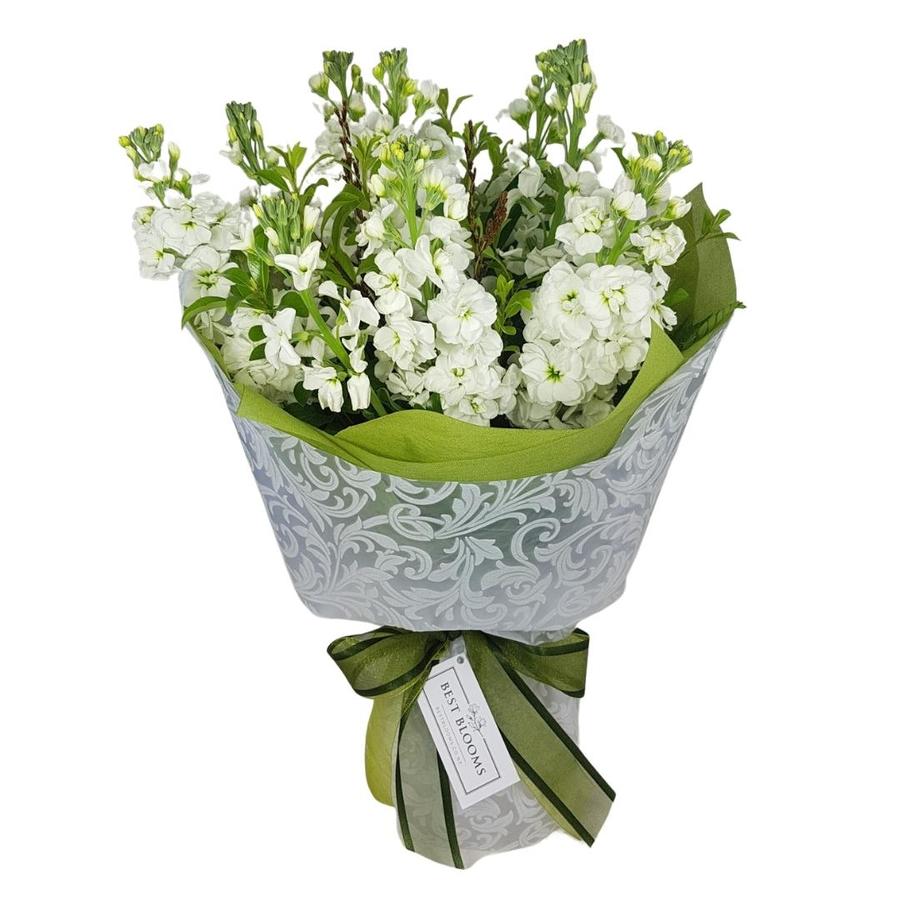 Fragrant Stock Bouquet Free Flower Delivery Auckland