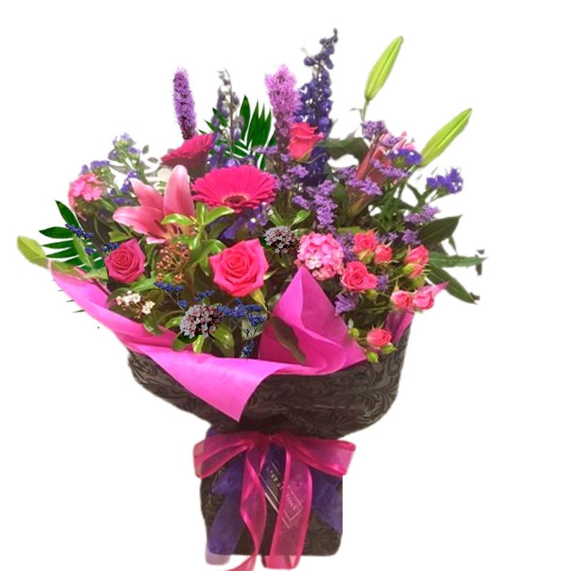 Premium Hot Pink and Purple Bouquet
