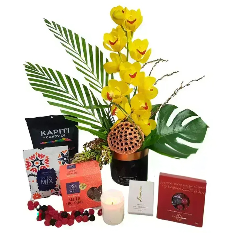 Standard Love Orchids Gift Box