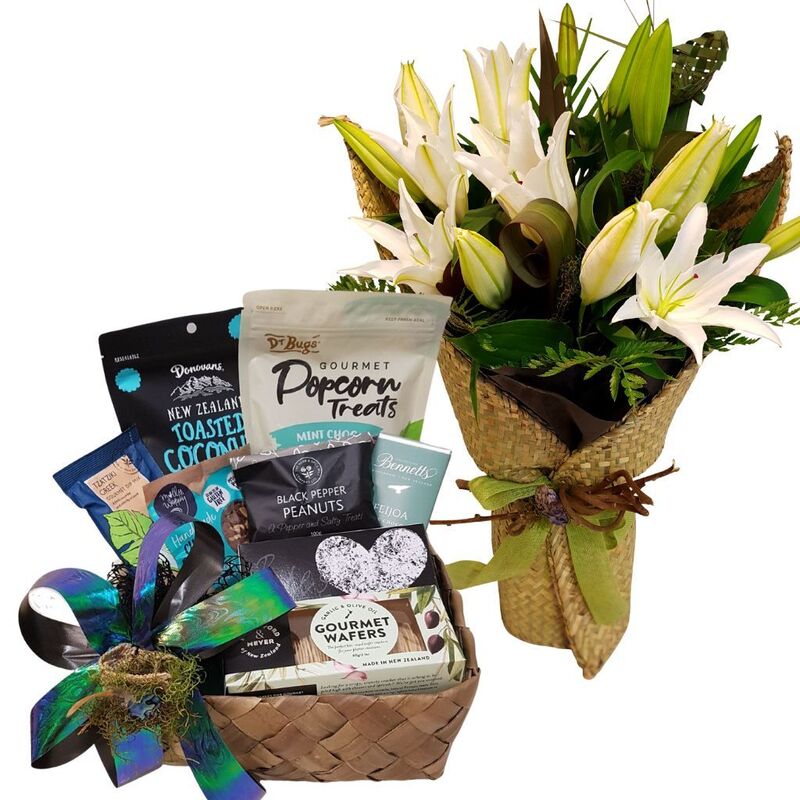 Premium NZ Blue Gourmet Kete Basket