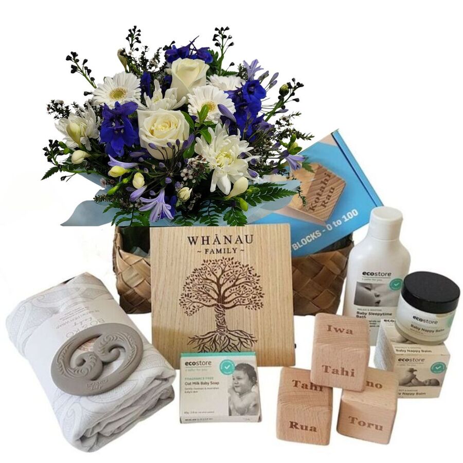 New Zealand made Baby Girl Gift Hamper Auckland NZ