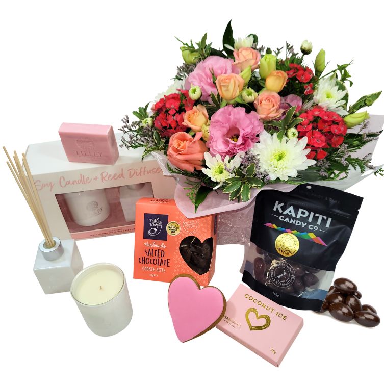 Mothers Day gift package flowers and gifts