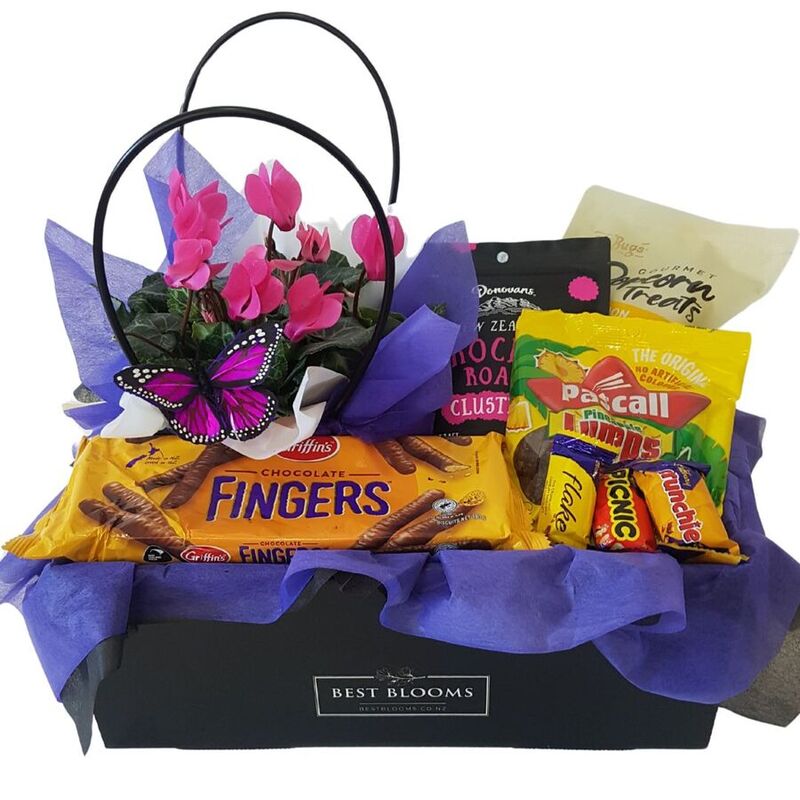 Flowering Plant with Chocolates