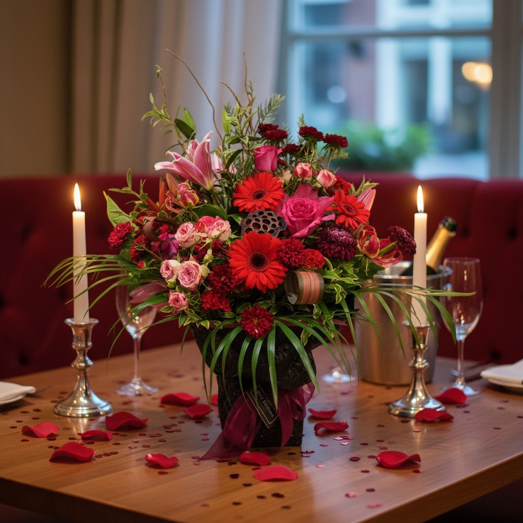 alt=Table Setting Anniversary Dinner
