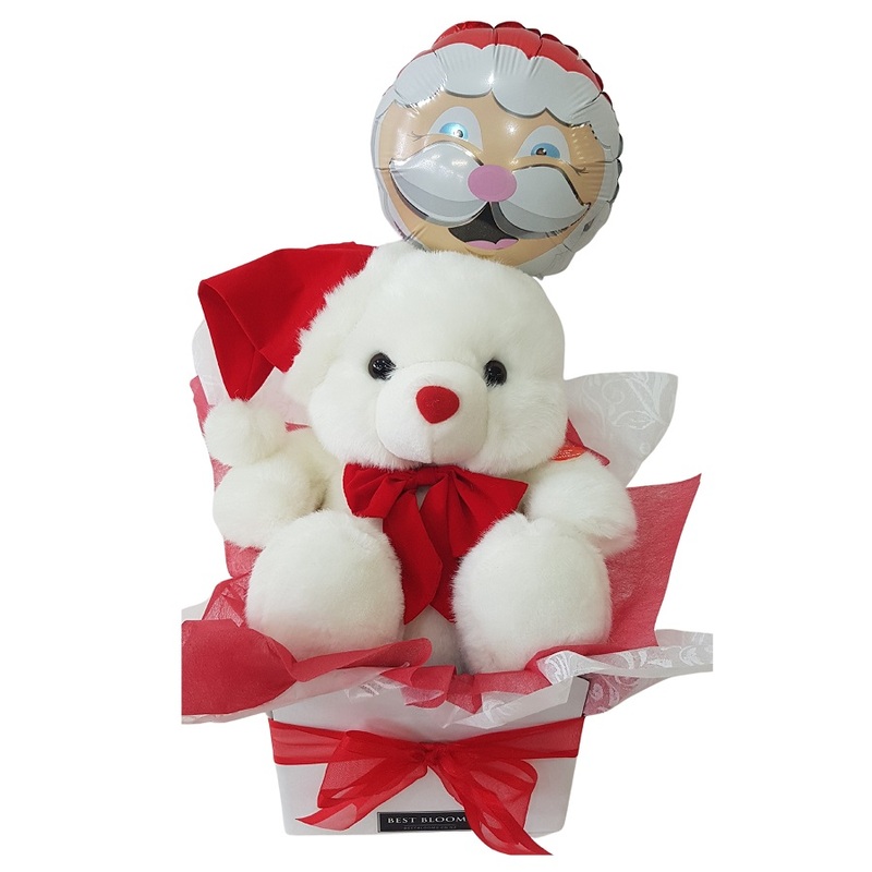 Santa Bear Christmas Gift Box