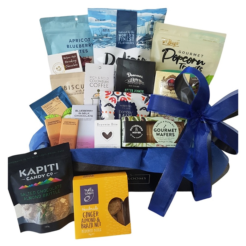 large gift basket of assorted snacks Auckland