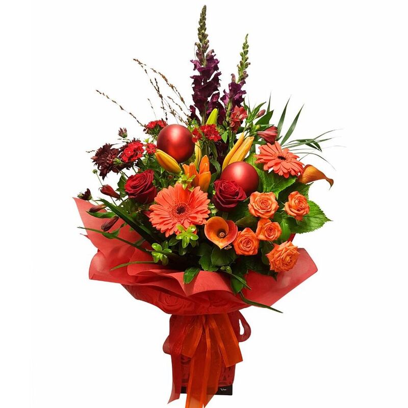 Standard Vibrant Christmas Bouquet