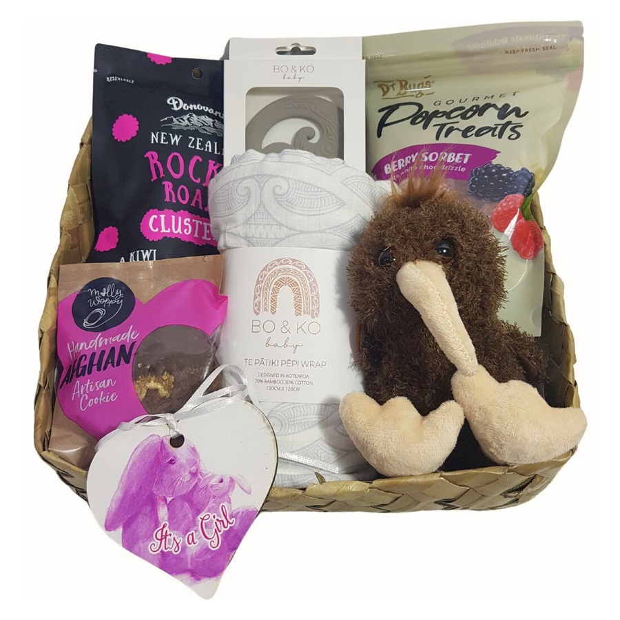 NZ Baby Kiwi Gift Basket