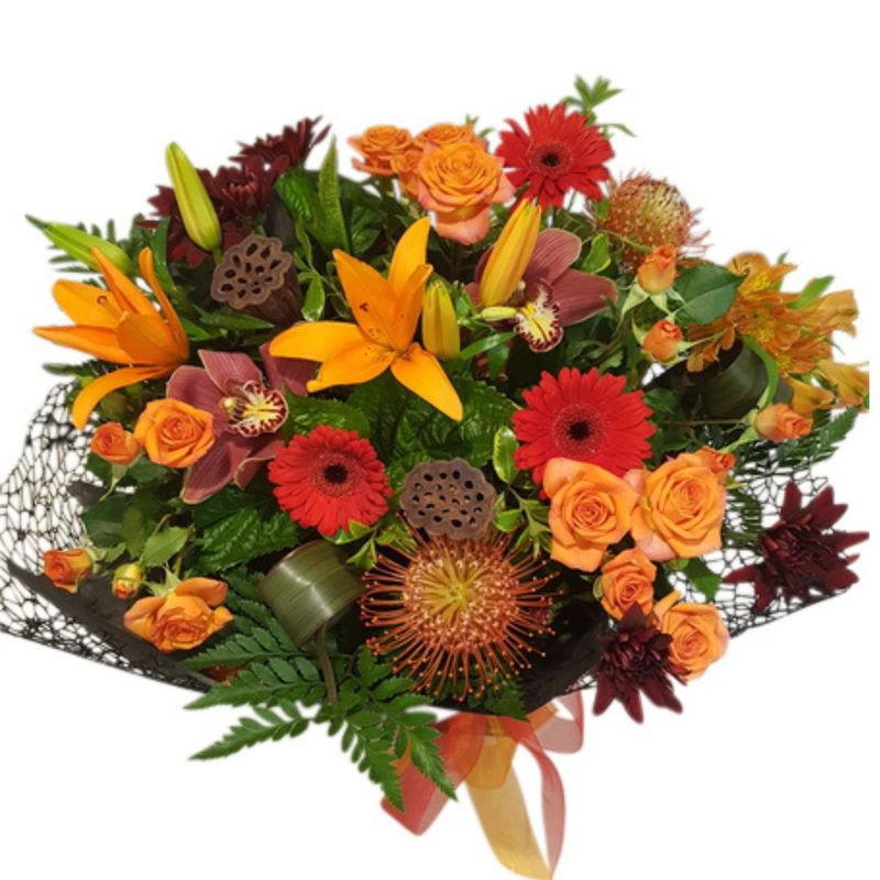 Premium Zingy Orange Bouquet