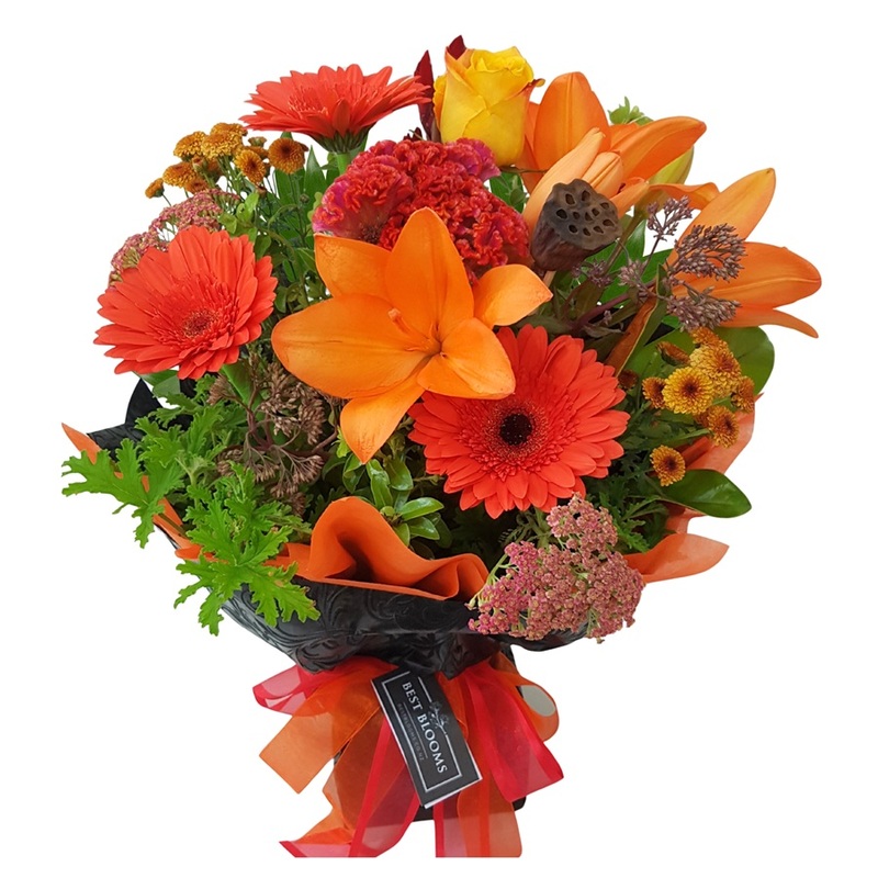Small Zingy Orange Bouquet