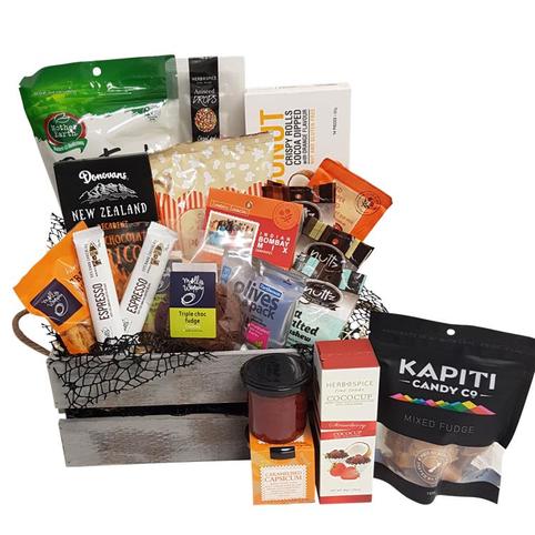 christmas gourmet crate of goodies for foodies