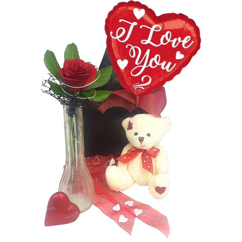 Cute Romantic Gift Basket Valentines Day