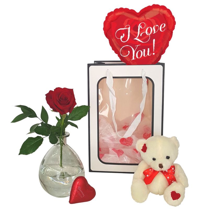 Cute Romantic Gift Basket Valentines Day