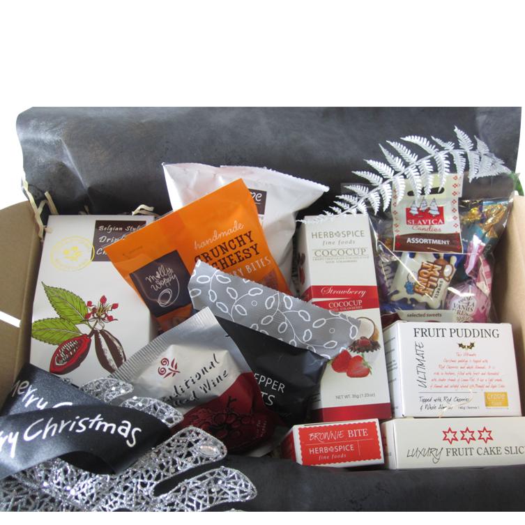 Merry Xmas Gift Box modern christmas gift box auckland