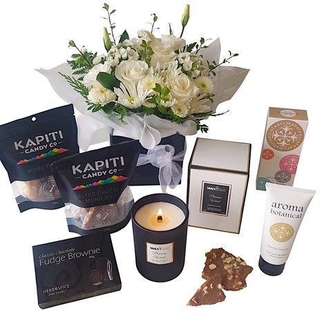 Vanilla Indulgence Gift Box Pampering Gift Basket Auckland