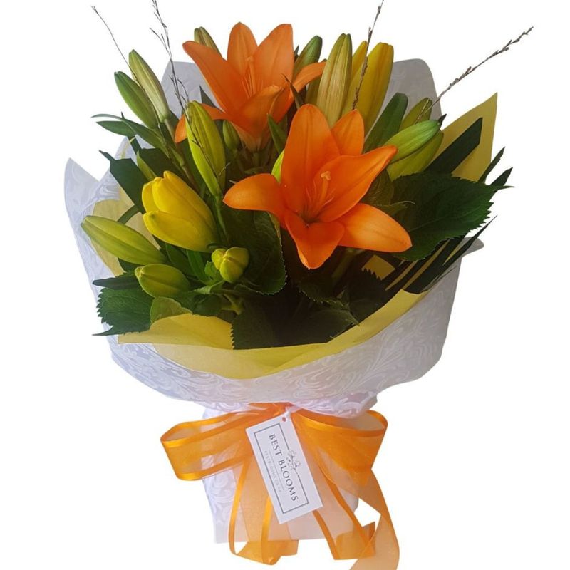 Orange%20and%20Yellow%20Asiatic%20Lilies, 