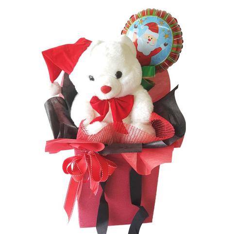 Santa Bear Christmas Gift Box