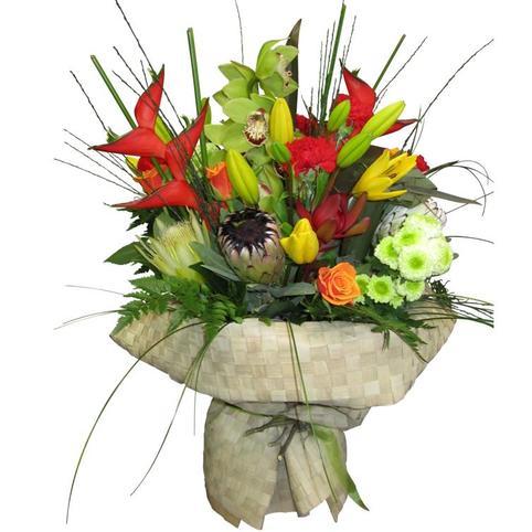 Small Dramatic Tropical Flower Bouquet
