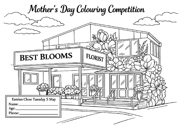 Mother's Day Colouring Competition