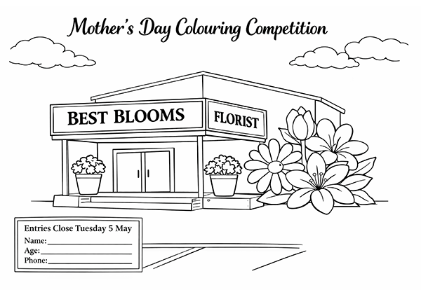 Mother's Day Colouring Competition