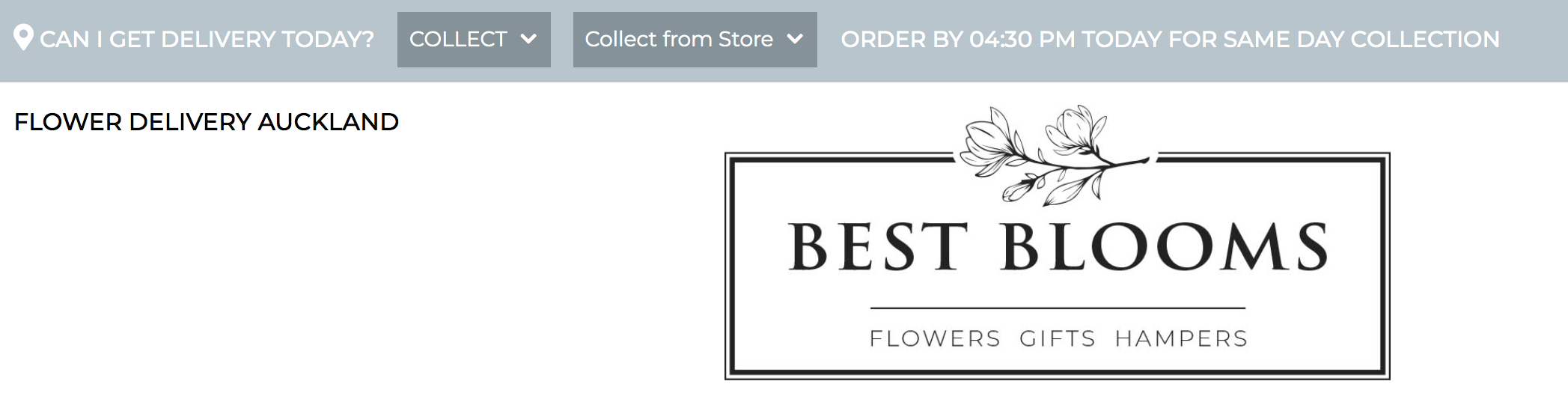 order click and collect flowers
